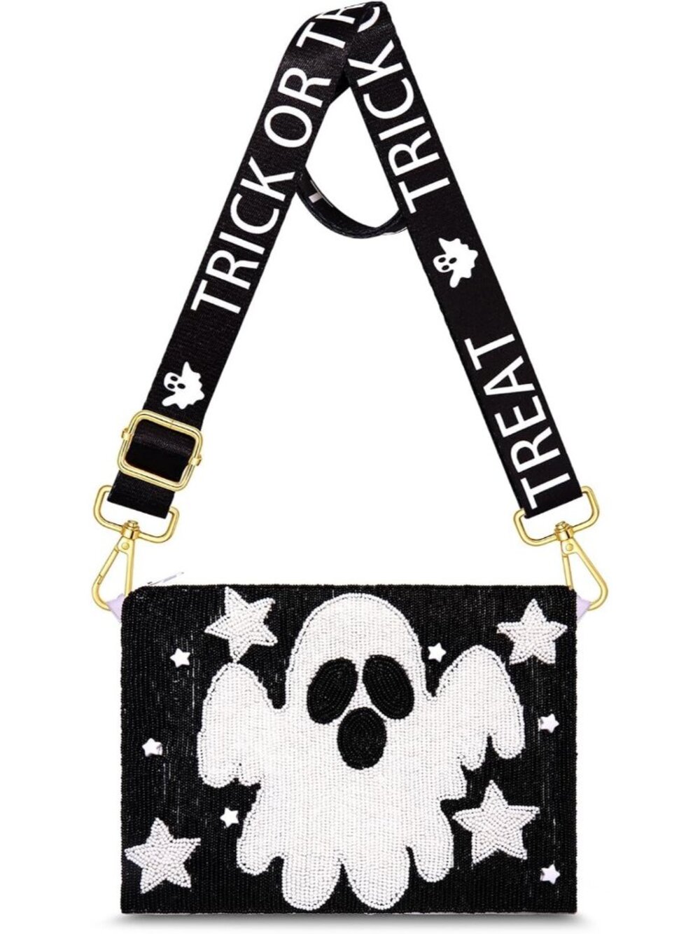 🎃Women's Style G Halloween Purse Pumpkin Boo Ghost Candy Corn Crossbody Bag